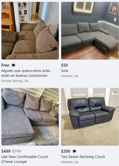 Facebook market place